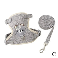 Undershirt Style Pet Leash Adjustable Cat Dog Harness Breathable Leash  Convenient Pet Vest For Small Dog Cat Supplies Econic Blanks