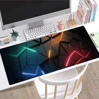 Mouse Pad Desk Pad Extended Mouse Mat 31.5x11.8in Large Computer Keyboard Desk Mat Desk Pad with Non-Slip Base and Stitched Edge Quick Pick Grocers