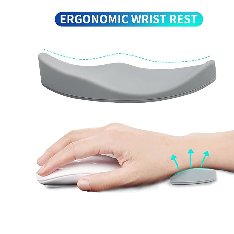 Gliding Wrist Rest, Ergonomic Wrist Rest for Mouse Gliding Palm Rest for Right  Relieve Hand Fatigue for Office Work Gaming Quick Pick Grocers