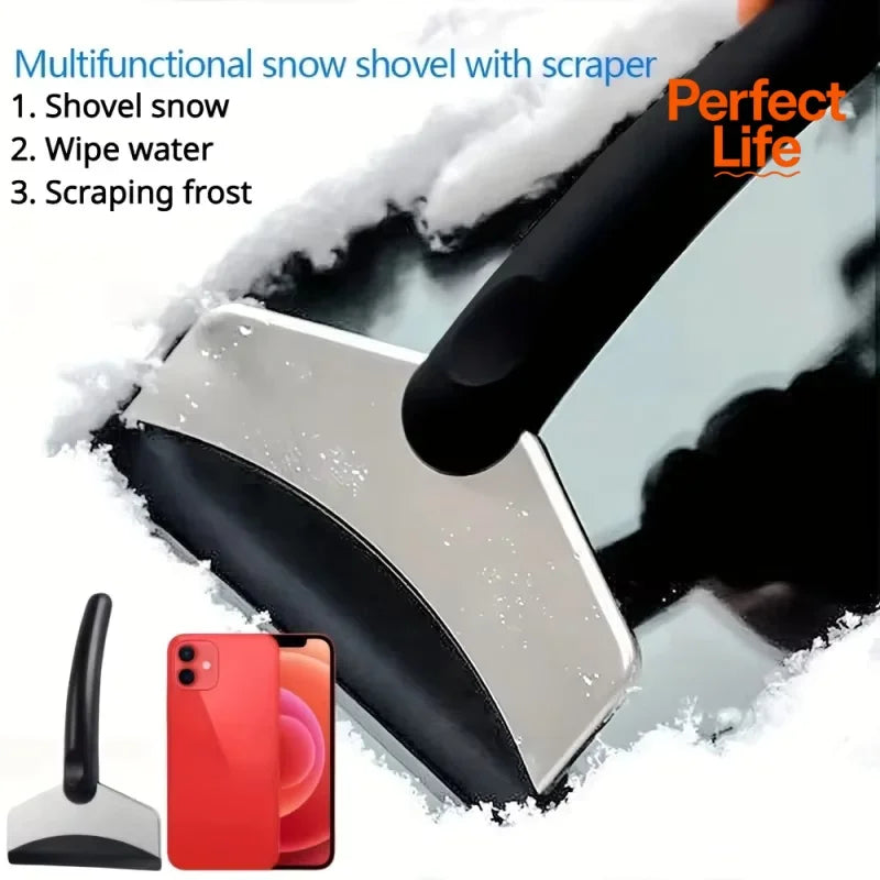 Durable Car Snow Shovel Car Windshield Snow Removal Scraper Ice Shovel Window Cleaning Tool for All Car Accessories Removal