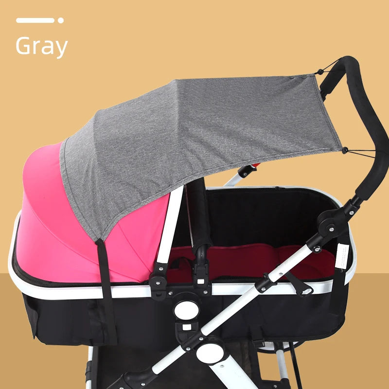 Universal Baby Stroller Accessories Sun Shade UV Protection Sunshade Carriage Canopy Cover for Prams Infants Car Seat Sun Visor Purest Peak