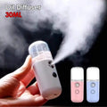 USB Mist Facial Sprayer  Humidifier Rechargeable Nebulizer Face Steamer Moisturizing Beauty Instruments Face Skin Care Tools Quick Pick Grocers