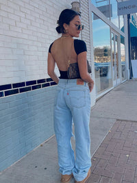 Women's O-neck Backless T-shirt Short Sleeve Solid Color Crop Top Summer Cute Baby Tee Y2K Clothes Bodycon Tunics Fashion Tank Quick Pick Grocers