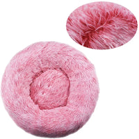 40-90cm 6 Sizes Round Pet Bed for Large Dog Bed Super Soft Cat Bed Plush Dog House for Medium Dog House Winter Warm Sleeping Quick Pick Grocers