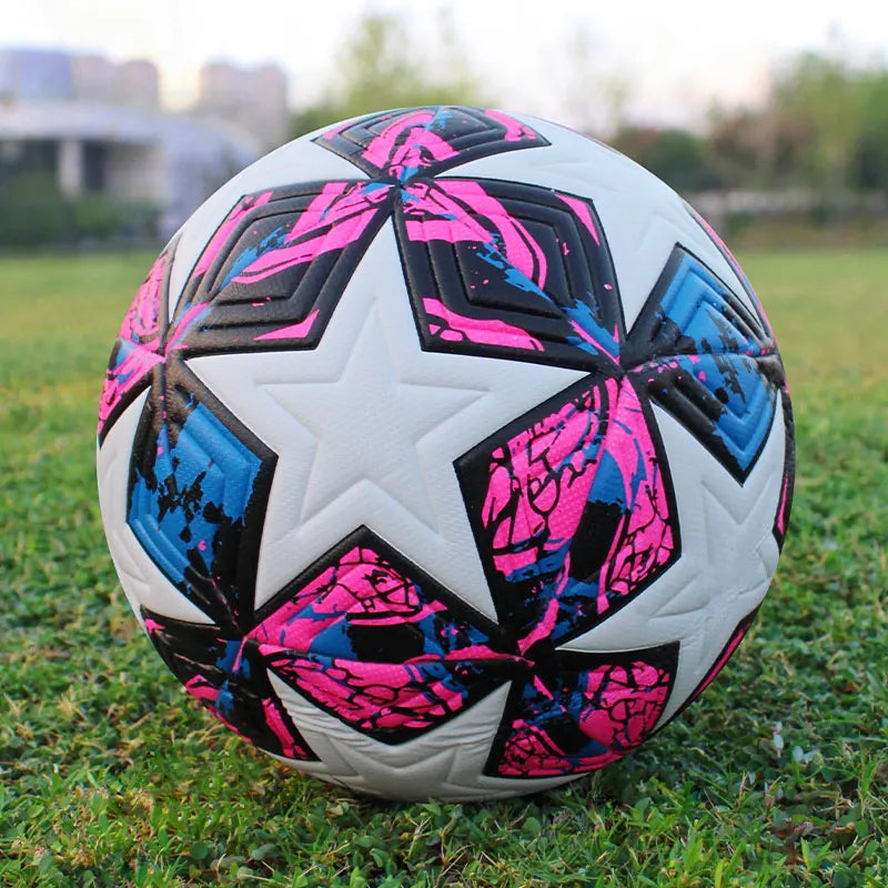 Standard Soccer Ball Professional Outdoors Sports Match Balls Training Seamless Football High Quality PU Material Size 5 Size 4 Quick Pick Grocers