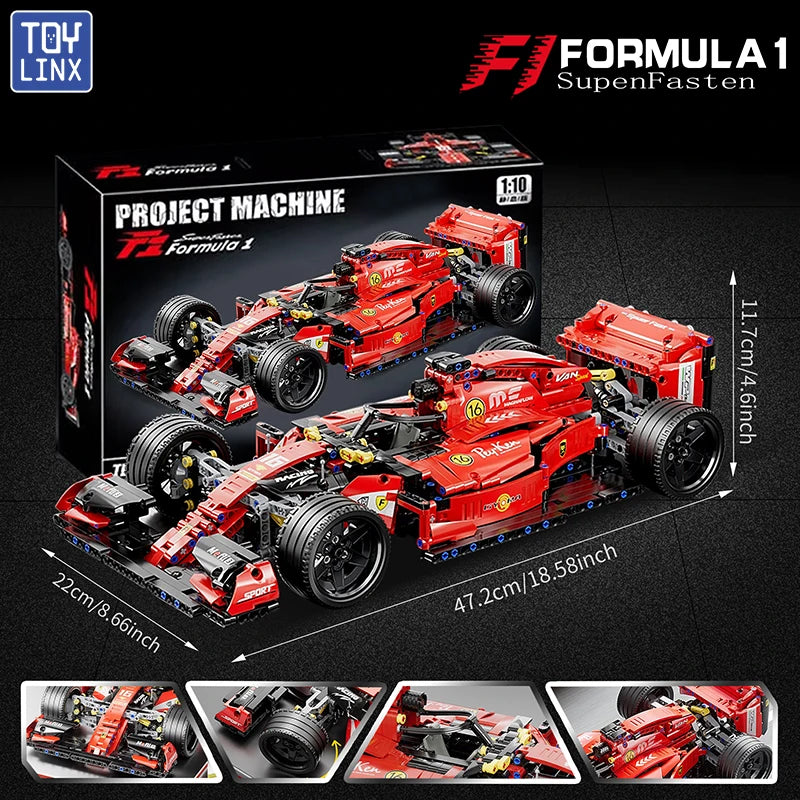 ToylinX RC Race Cars Building Sets Building Blocks Car Cool Collectible Model Car Kits Toys Christmas Gift Quick Pick Grocers