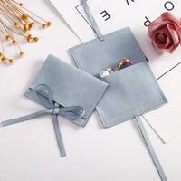 5pcs Velvet Jewelry Gift Bags Microfiber Jewellry Rings Earrings Necklace Organizer Packaging Pouch Wedding Favors Candy Bag Purest Peak