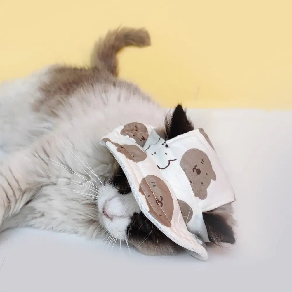 High-quality Adjustable Pet Sun Hat Cat Dog Breathable Dog Sunshade Hats Outdoor Travel Pet Fisherman Hat Quick Pick Grocers