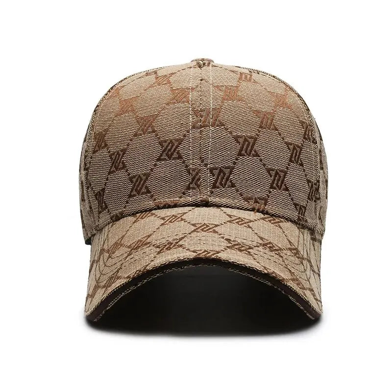 Four Seasons New Sunscreen Three-Line Sewn Baseball Cap Men's And Women's Casual Cap Net Red Distressed 1841 Hat Quick Pick Grocers