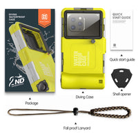 Multi-functional, durable, waterproof, 15m/50ft, universal 6.9 inch waterproof phone case, IP68, professional diving photography Quick Pick Grocers