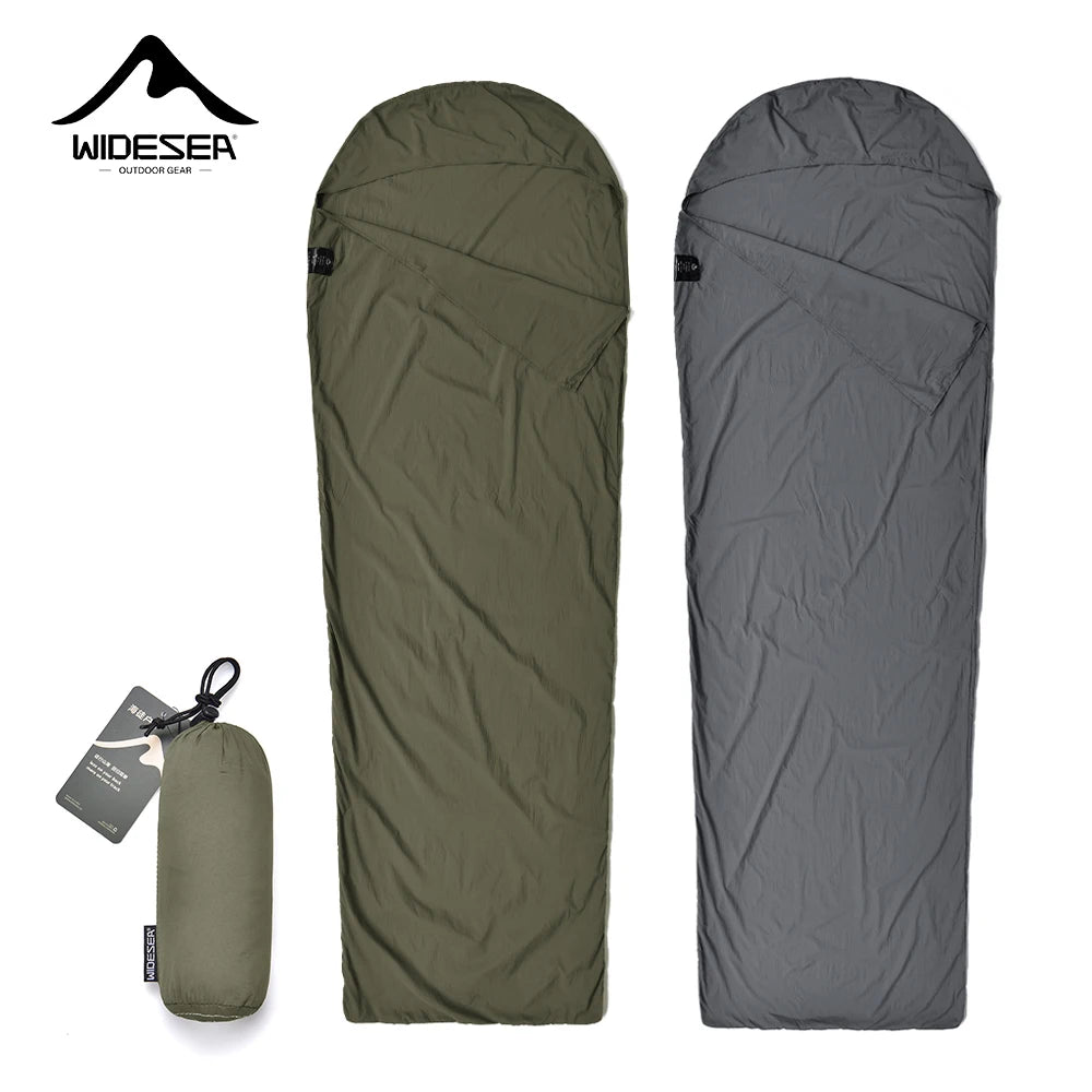 Outdoor Camping Sleeping Bag Liner Ultralight Mummy Sleeping Bag Backpack Liner Single Person Travel  Sleeping Bag