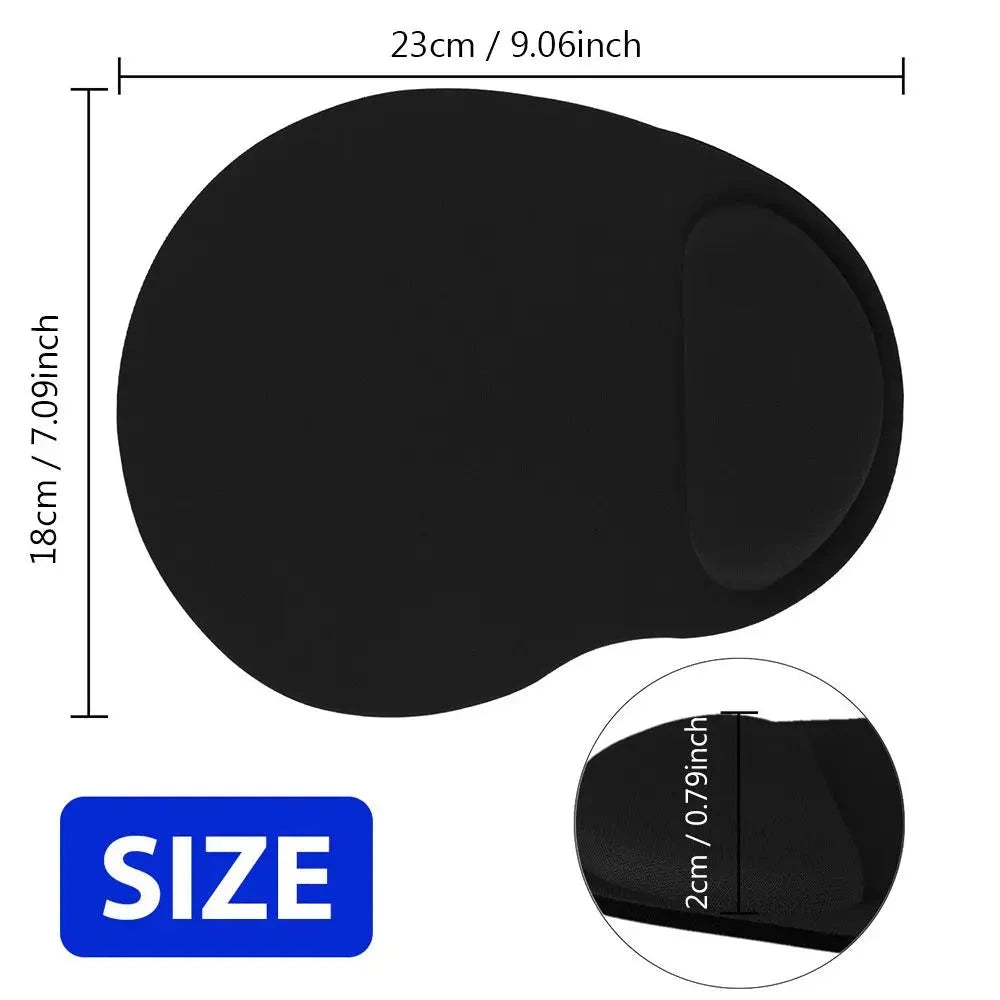 Ergonomic Wrist Rest Mouse Pad Comfortable Wrist Support Non Slip Mice Mat Soft Mousepad For PC Laptop Computer Econic Blanks