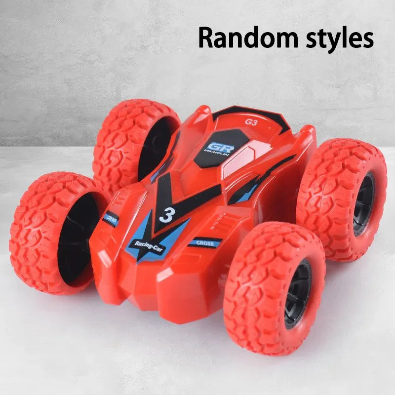 Children's toy car fun double-sided car inertial safety anti-collision anti-fall Kid's anti-fall model sliding off-road vehicle Quick Pick Grocers