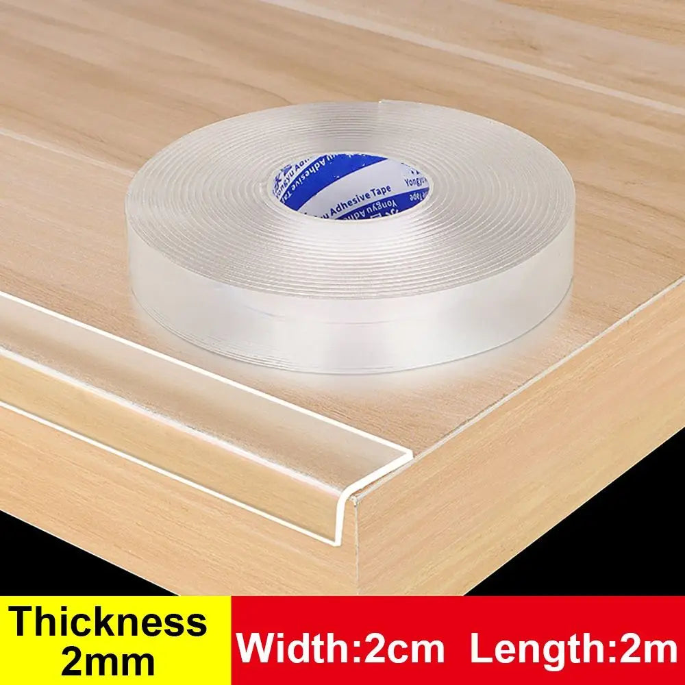 Table Edge Guard Tape Furniture Corner Bumper Self Adhesive Collision Proof Protective Strip Thickened Transparent Soft Tape Quick Pick Grocers