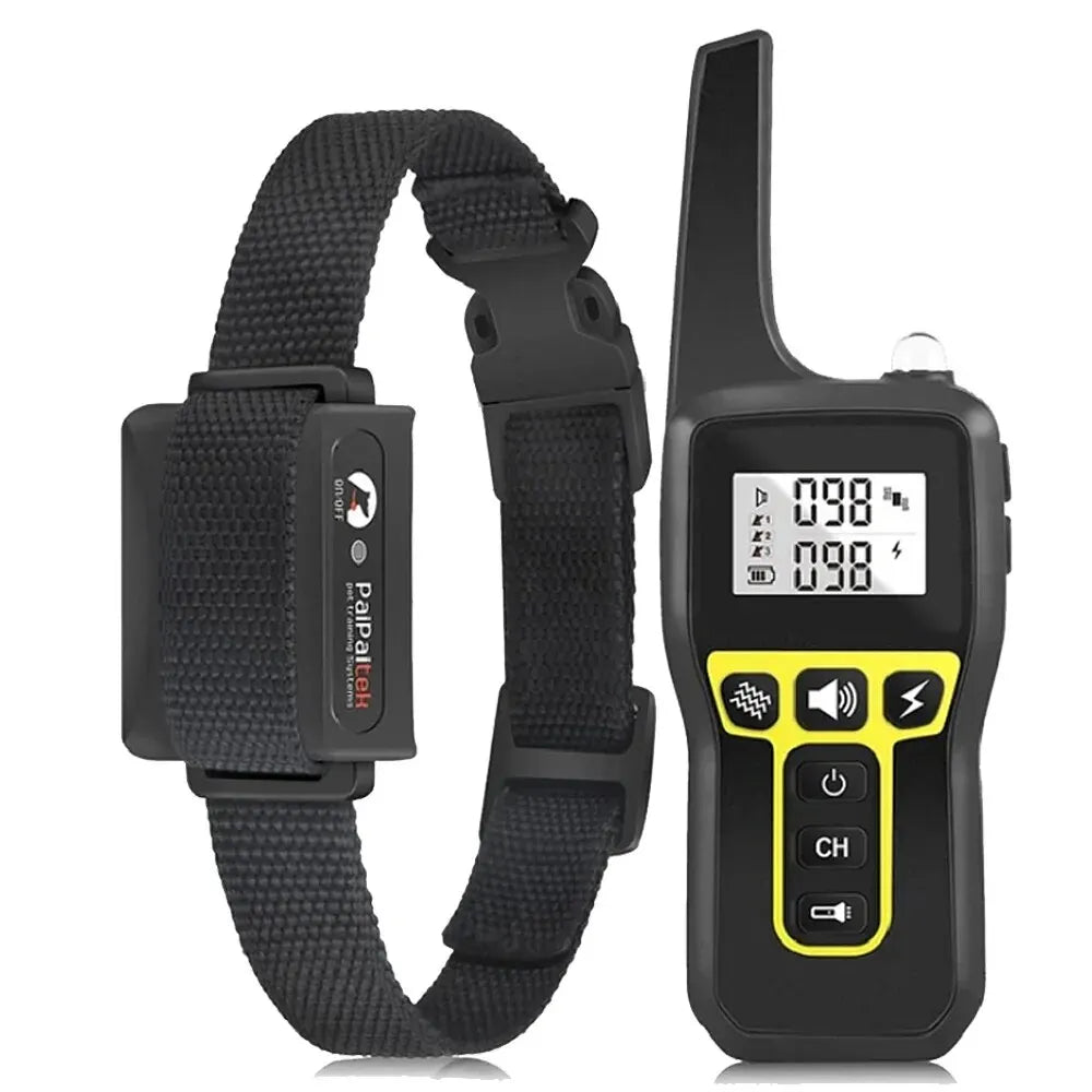 1000M Dog Training Collar ,Universal Dog Bark Collar,Waterproof Rechargeable ,Dog Shock Collar with Remote and Auto Modes Collar Quick Pick Grocers