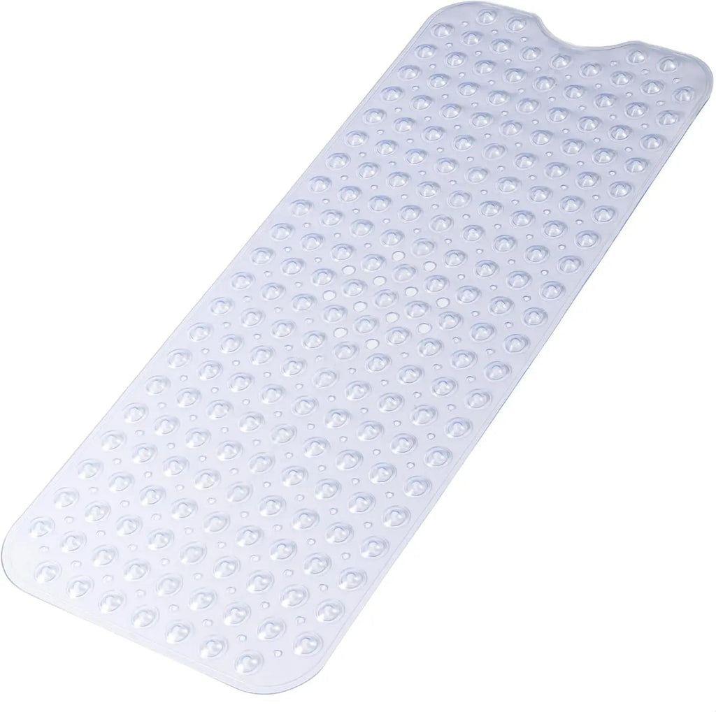 1pc Cartoon Extra Long Bathtub Mat 40x100cm Non Slip Bath Mat for Bathroom Tubs Shower Mats with Suction Cups & Drain Holes Quick Pick Grocers