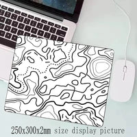 Fluid Mouse Pad Multiple Sizes Large Square Computer Office Game Table Mats Rubber Anti-slip Mousepads Small Decor Desk Pads Quick Pick Grocers
