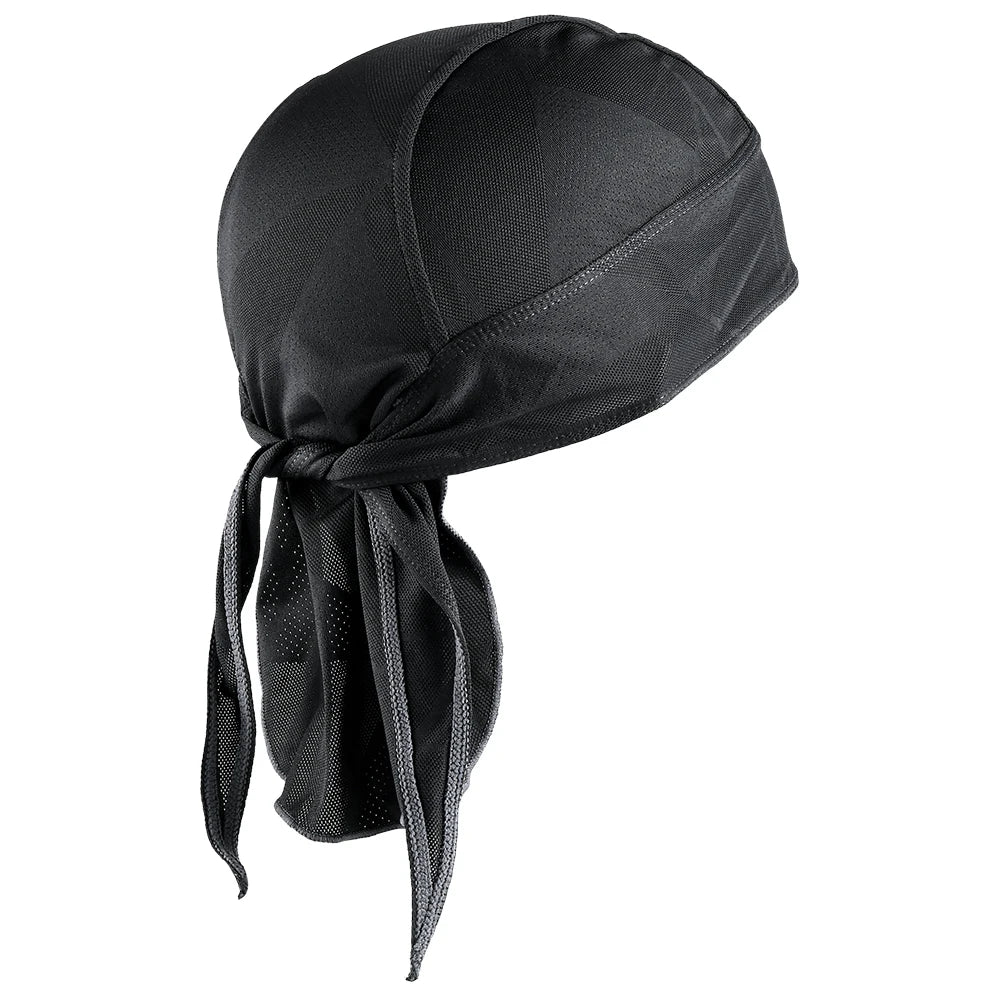 Summer Breathable Running Caps Pirate Hat Outdoor Sport Sun Protection Headscarf Cycling Helmet Liner Quick Dry Beanies Bandana Quick Pick Grocers