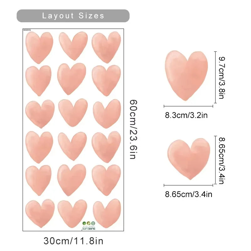 Pink Cartoon Bear Balloon Wall Stickers for Kids Room Decoration Baby Girls Baby Boys Room Wall Decals Kindergarten Nursery Room Quick Pick Grocers