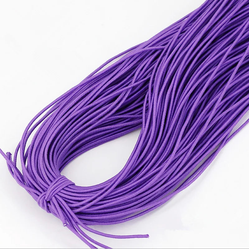 1.0/ 1.2/ 1.5/ 2.0/ 2.5mm Elastic Band Elastic Thread DIY Handmade Beaded For Jewelry Making Sewing Accessories DIY Econic Blanks