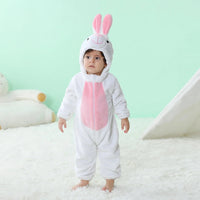 Newborn Baby Romper Infant Long Sleeve Clothes Kigurumi Cute Rabbit Animal Cartoon Jumpsuit Girls Boys Pajamas Costume Halloween Quick Pick Grocers