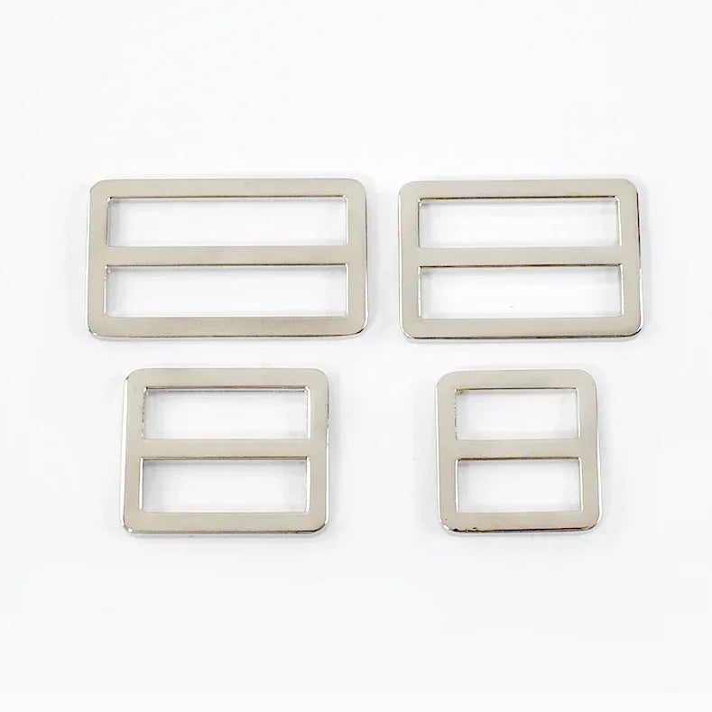 5/10Pcs 20-50mm Metal Ring Buckles for Bag Strap Tri Glide Slider Clasp Webbing Dog Belt Adjuster Hooks DIY Hardware Accessories Quick Pick Grocers
