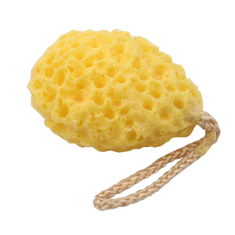 1PC Honeycomb Shape Newborn Baby Kids Bath Sponge Brushes Massage Baby Shower Exfoliating Body Face Cleaning Scrubber Newest Purest Peak