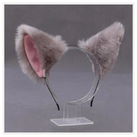 Lolita Animal Cat Fox Ear Hair Hoops Cosplay Girls Halloween Anime Headbands Headwear Hair Accessories Quick Pick Grocers