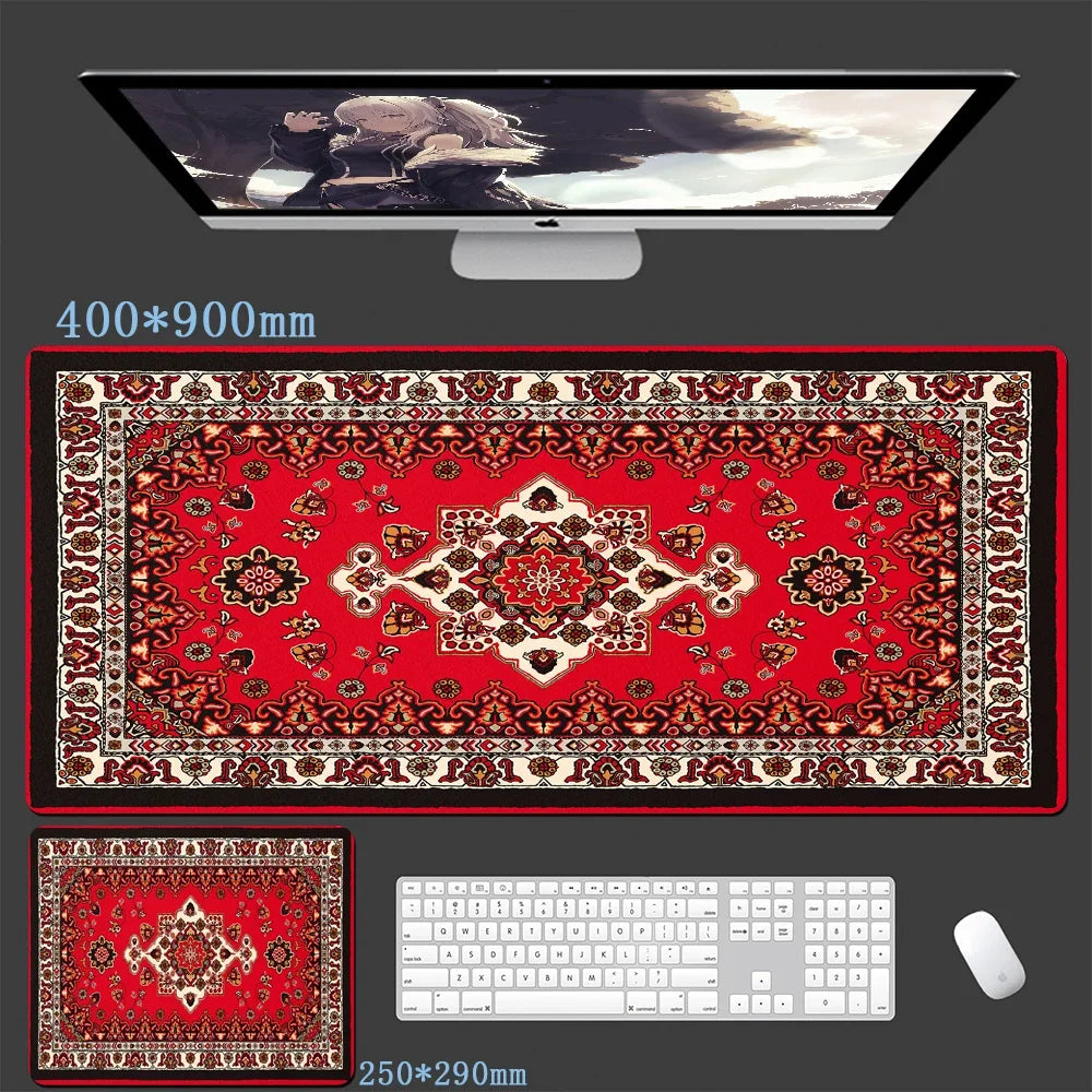 Persian Mouse Pad Large Xxl Big Office Carpet Mouse Mats Gamer Rug Desk Accessories Computer Table Pads Company Speed Extended Quick Pick Grocers