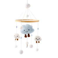 Mobile Wooden Bell Baby Toys 0-12 Months Rattle Toys Bed Newborn Crib mobile With Music Box Bed Bell Hanging Toys Crib Bracket Purest Peak