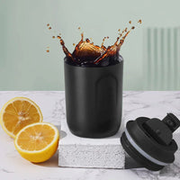 Mini Thermos Bottle Coffee Mug Stainless Steel Cup Thermal Leakproof Vacuum Flask Double Wall Tumbler Insulated Travle Drinkware Quick Pick Grocers