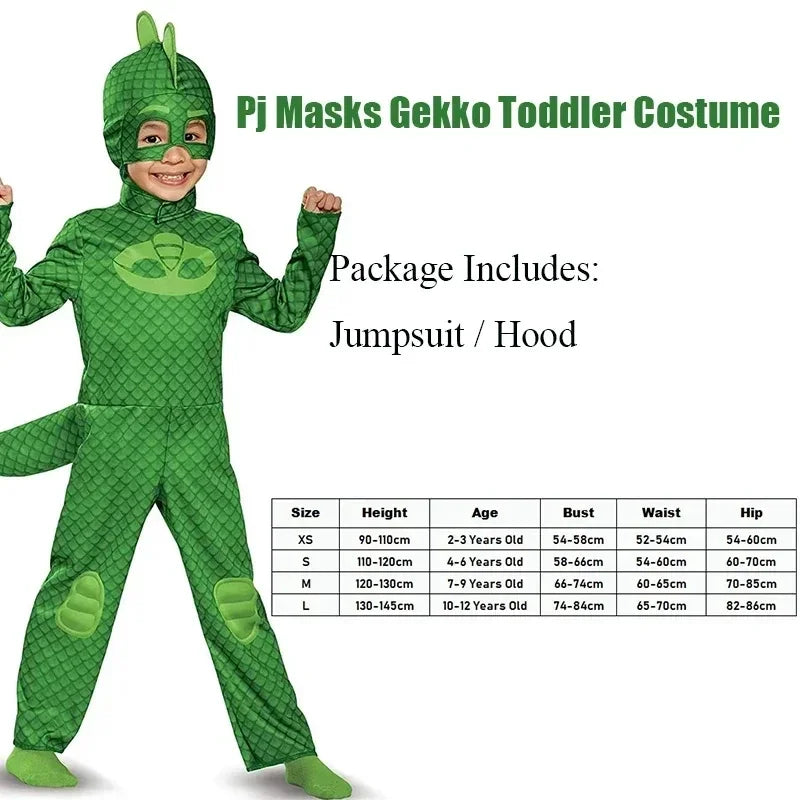 Anime Masks Owlette Catboy Connor Greg Amaya Cosplay Costumes Gekko Sutis Cloak Party Costume For Boys Performance Show Quick Pick Grocers