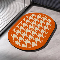 Diatomaceous Earth Bath Mat Bathroom Rug Absorbent Non-slip Floor Foot Mats Quick Dry Shower Carpet Toilet Pad Doormat Washable Econic Blanks