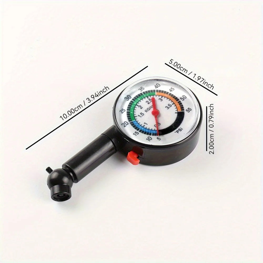 1pc Tire Pressure Gauge Car Tire Pressure Meter Car Tire Pressure Watch High Precision Tire Pressure Monitor Quick Pick Grocers