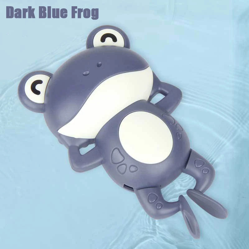 Baby Bath Toys Kids Swimming Clockwork Dolls Play Water Fun Bathing Cute Funny Children Bathroom Shower Bathtub Animals Toy Econic Blanks