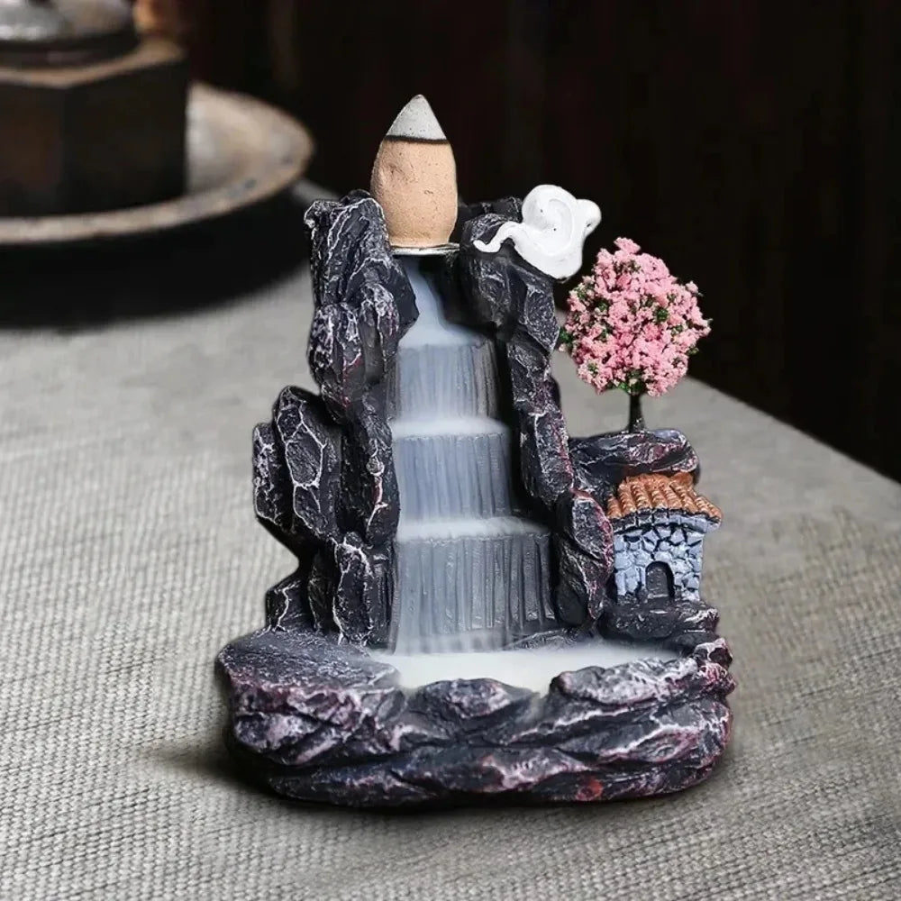 Recirculating aromatherapy container, droplet-shaped aromatherapy burner, home decoration, herbal therapy decoration item Quick Pick Grocers