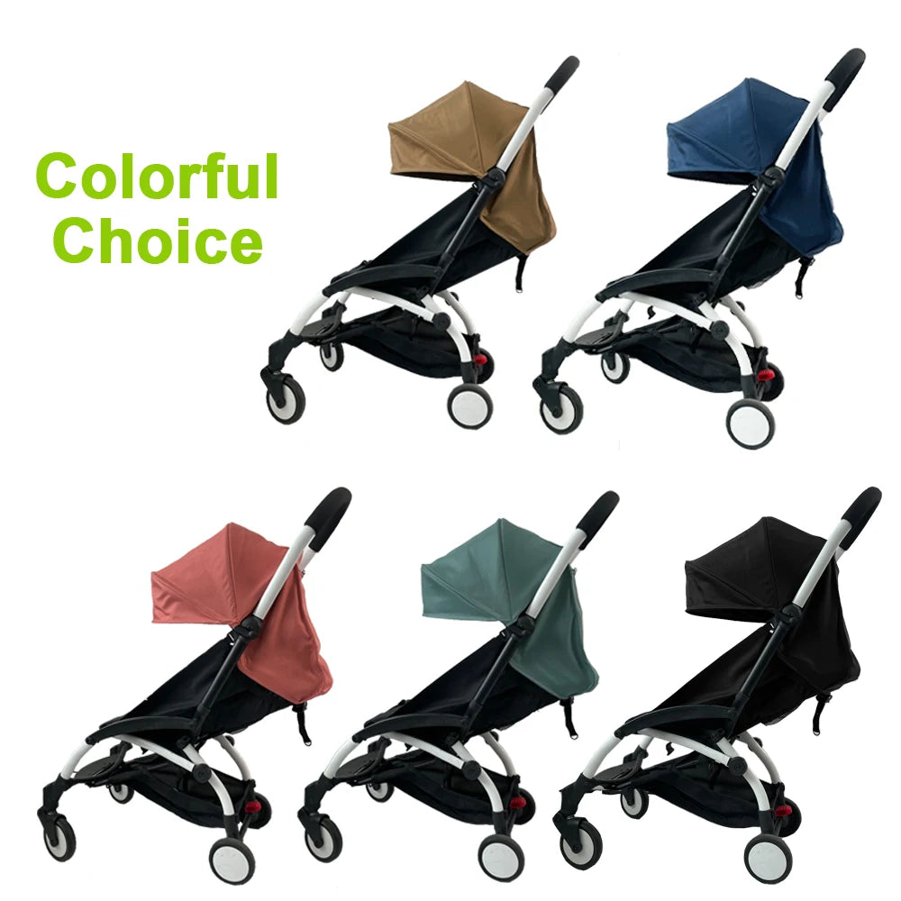 MomTan Stroller Replacement Colth Set For YOYO ,YOYO+ ,YOYO2 Strollers , Waterproof Double Lay 1:1 Original Fabric Purest Peak