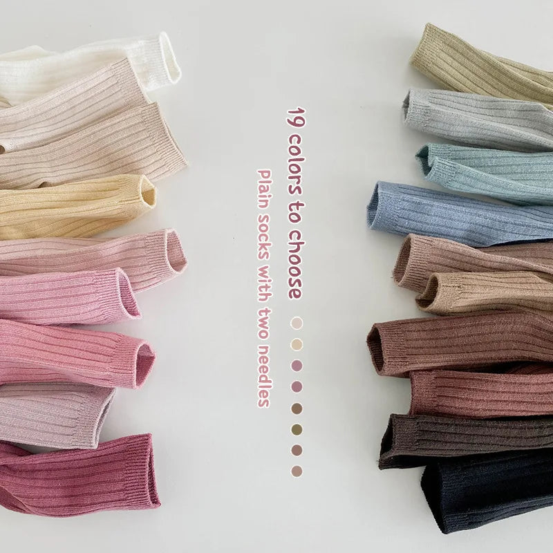 5 Pairs/Lot Children Socks Boy Girl Cotton Fashion Breathable Socks Four Seasons High Quality 1-12 Years Kids Birthday Gift Quick Pick Grocers