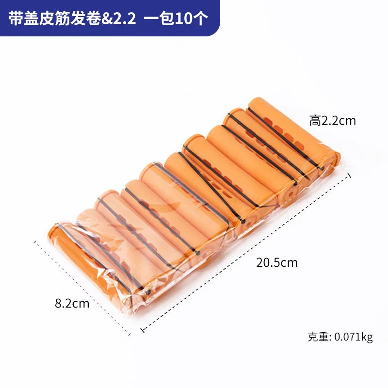 10pcs Hair Cold Roller Heatless Curling Curlers Hair Heatless Curling Rods Magic Hair Curlers Without Heat Wave Curly Perm Rods Quick Pick Grocers