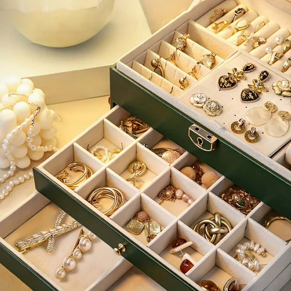 1PC Jewelry Storage Box, Necklace Earrings Jewelry Storage Box, Ideal choice for Gifts Purest Peak