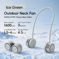 New Hanging Neck Fan Portable Cooling Fan Air Cooler USB Leafless Bladeless Neckband Mini Rechargeable Electric Fans Quick Pick Grocers