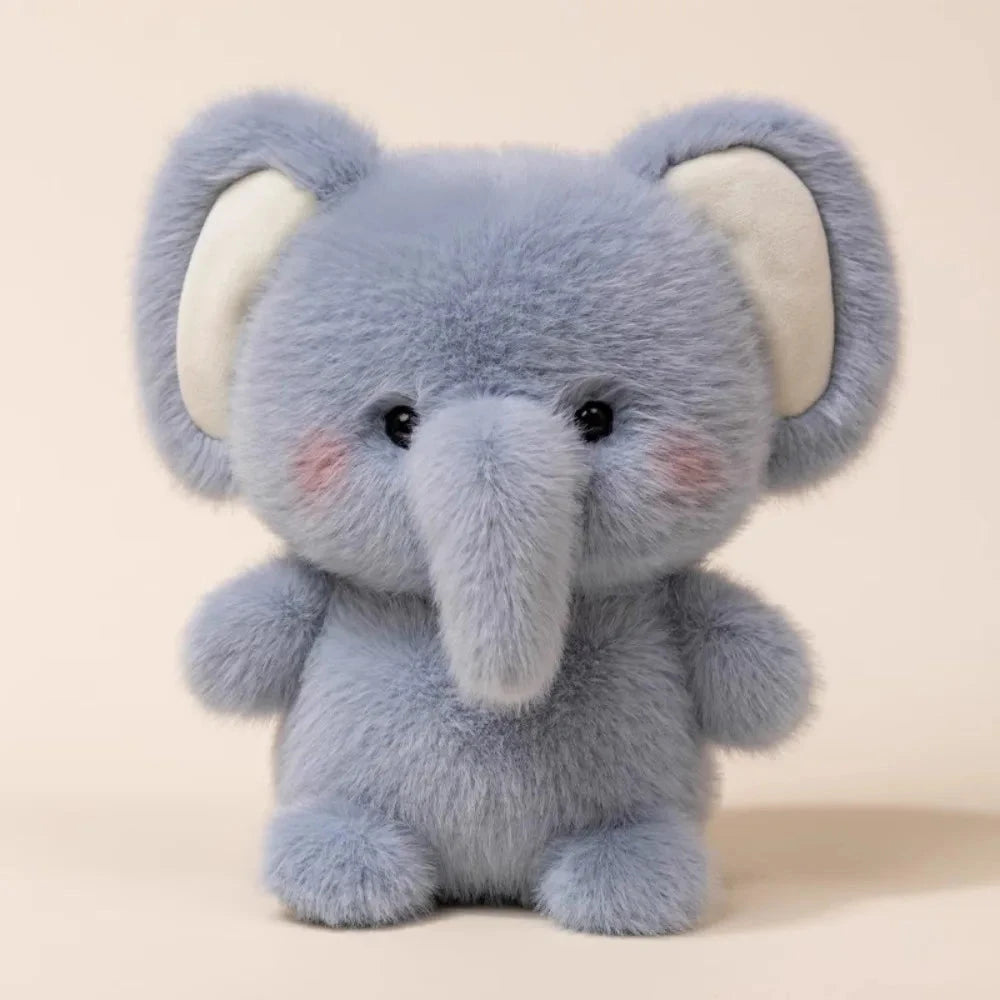Cute 16cm Plush Companion Doll Capybara Elephant Stuffed Animal Pillow Plush Bear Animal Plush Toy Sleeping Gift Econic Blanks