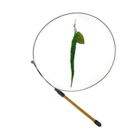 Simulation Bird Cat Toys Funny Interactive Peacock with Bell Cat Stick Toy for Kitten Playing Teaser Wand Toys Pet Cats Supplies Quick Pick Grocers
