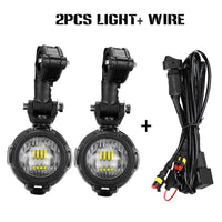 E9 Motorcycle LED Auxiliary Headlight Flipable Fog Light Protector For BMW R1200GS LC R1250GS Adventure R1250RT R1200RT R1250RS Quick Pick Grocers