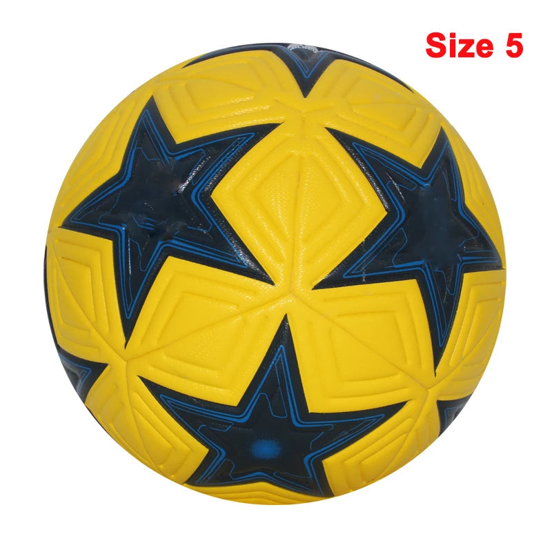 Standard Soccer Ball Professional Outdoors Sports Match Balls Training Seamless Football High Quality PU Material Size 5 Size 4 Quick Pick Grocers