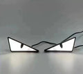 2PCS LED Devil’s Eye Lights – Universal Car & Motorcycle Headlight/License Plate Decorative Light Econic Blanks