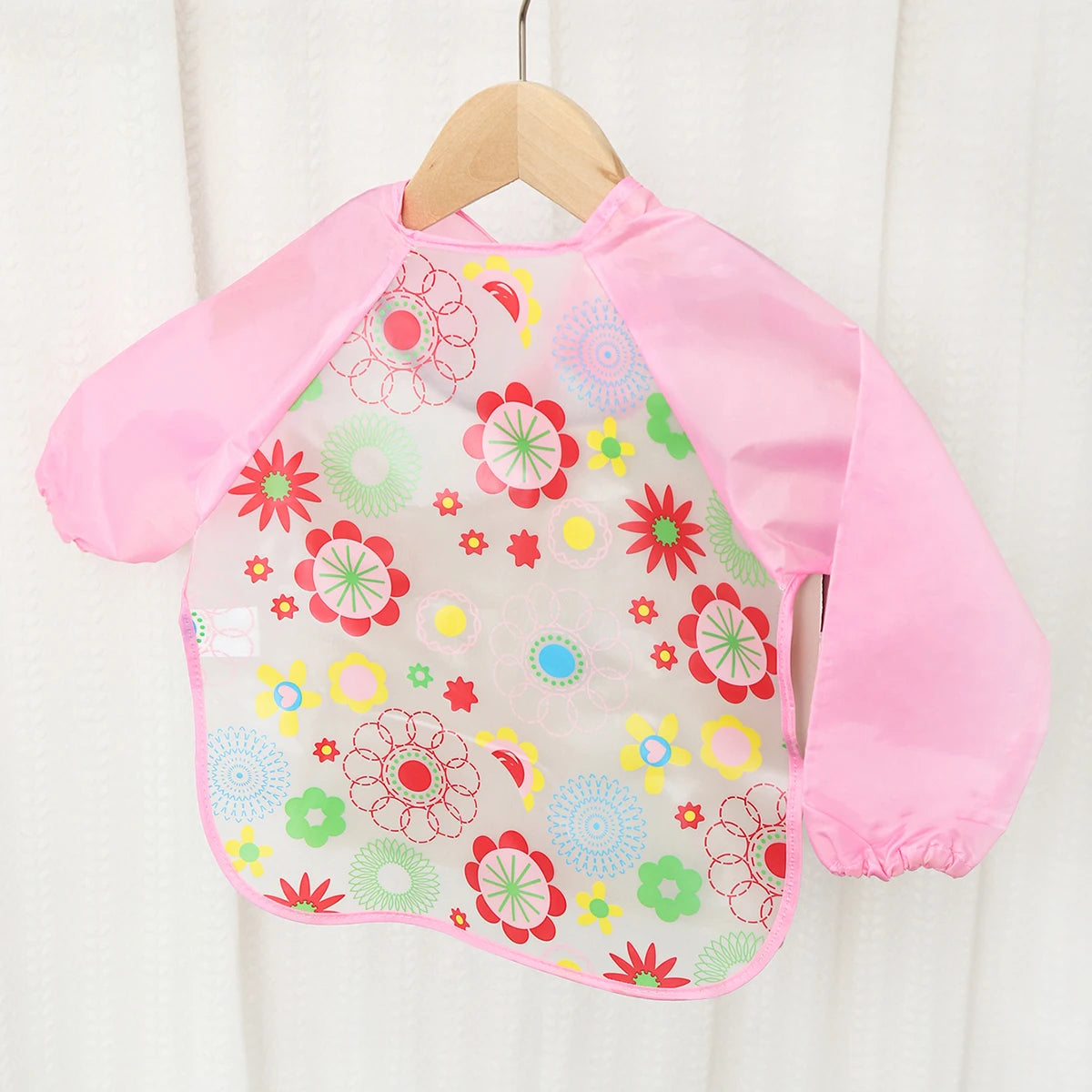 Waterproof EVA Full Sleeve Baby Bibs Children Apron Long Sleeve Feeding Smock Kids Eating Breastplate Infant Scarf Clothing Quick Pick Grocers