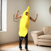 Child/Adult Banana Cosplay Halloween Christmas  Costumes Performance Costume Fruit Banana Costume Performance  Costume Quick Pick Grocers