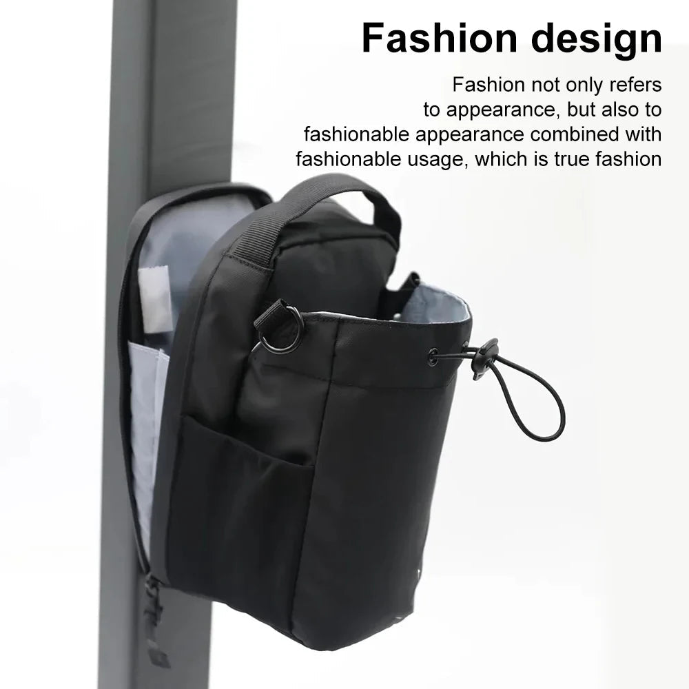 2025 Magnetic Gym Sling Bag Water Bottle & Phone Holder Waterproof Crossbody Bag for Outdoor Sports Travel Fitness Accessories Econic Blanks