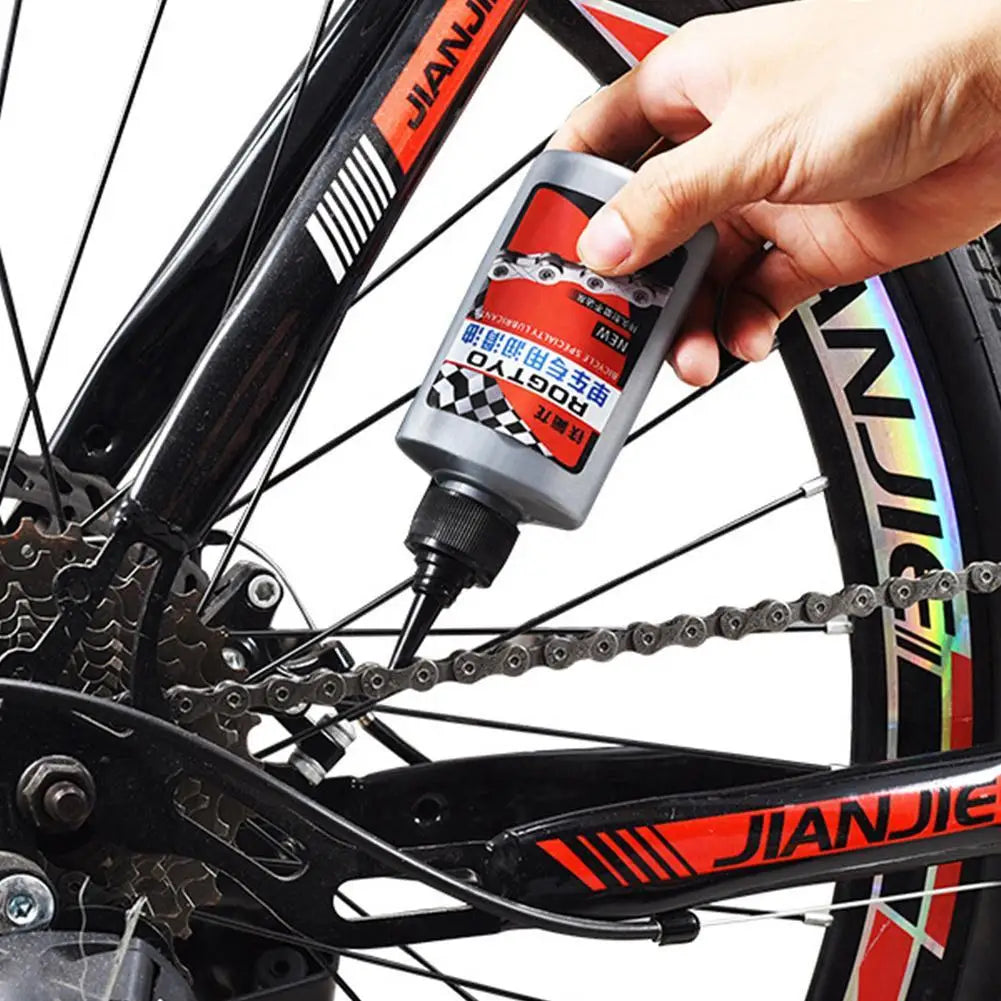 100ml Bicycle Chain Lubricant Special Dry Weather MTB Race Bike Oil for Fork Flywheel Cycling Daily Maintenance Accessories Quick Pick Grocers